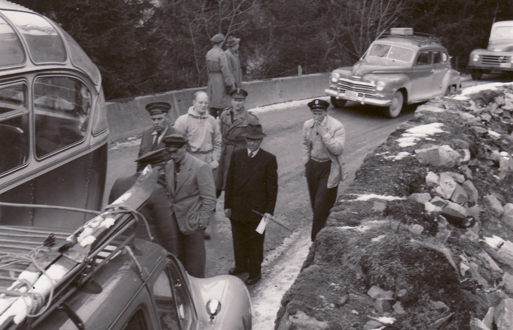 S 1906 - Mercedes 1954 mod - dødssvingen på Sandane 1955