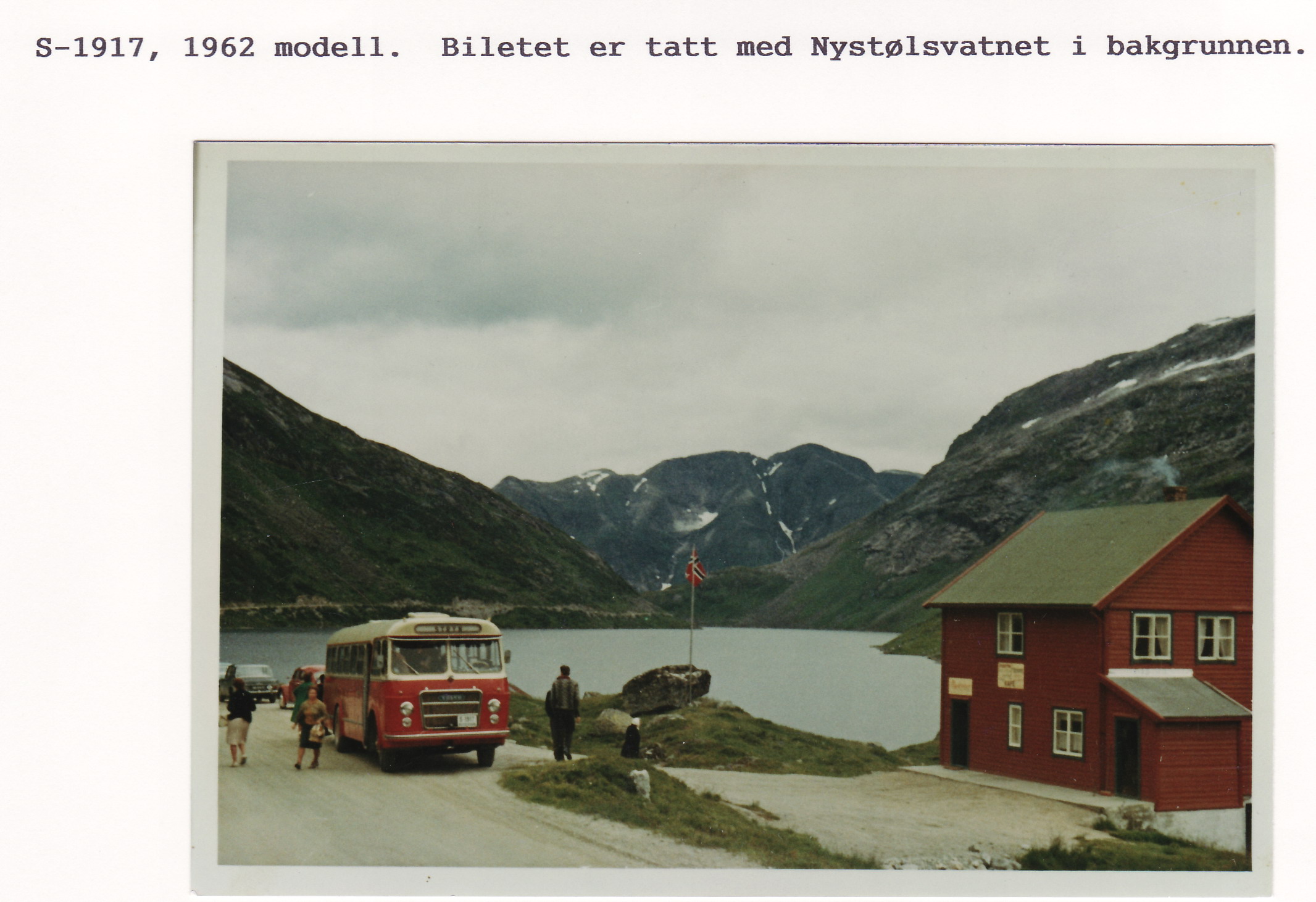 S 1917 -med Nyestølsvatnet