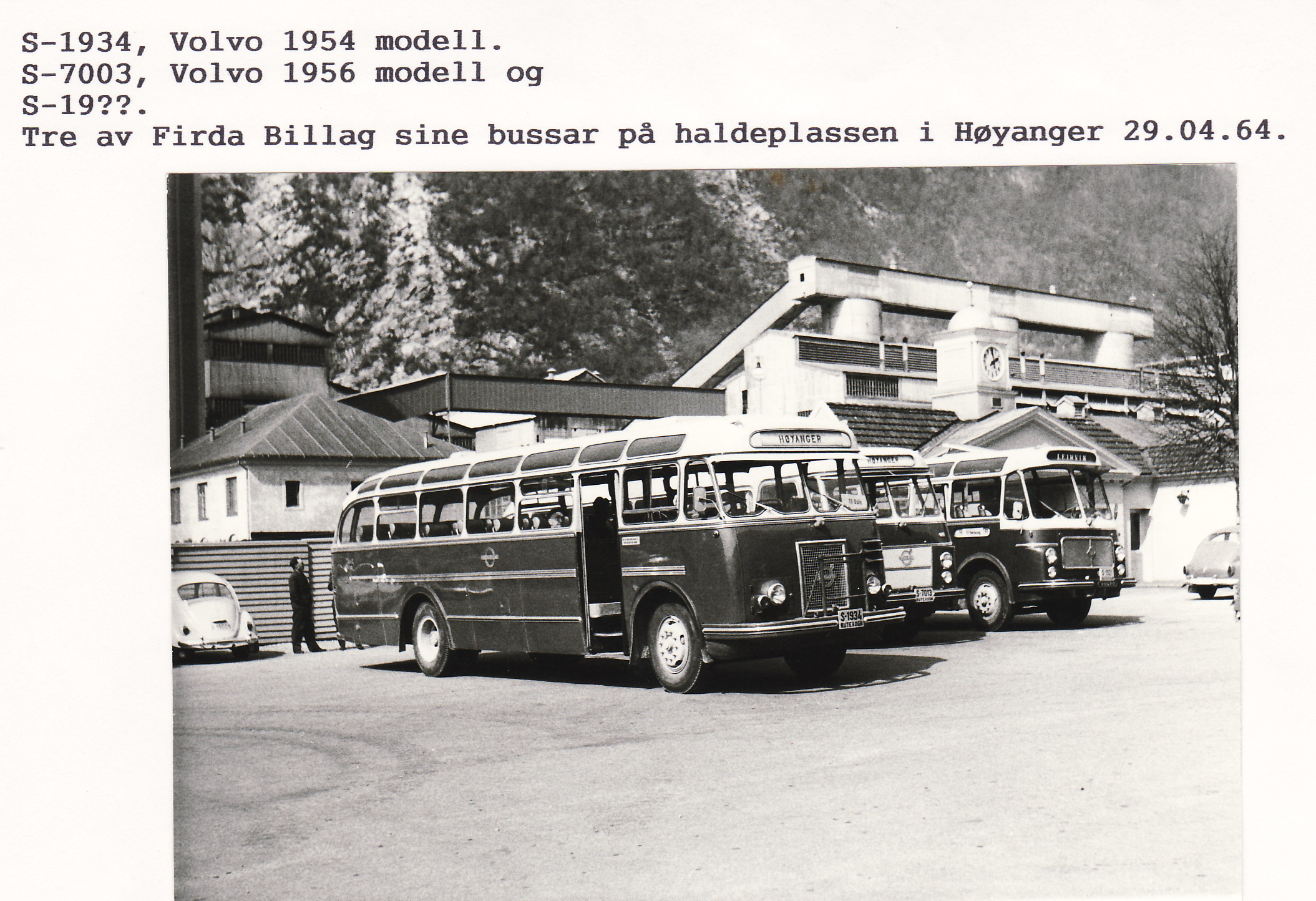S 1934 med fleire i Høyanger 1964