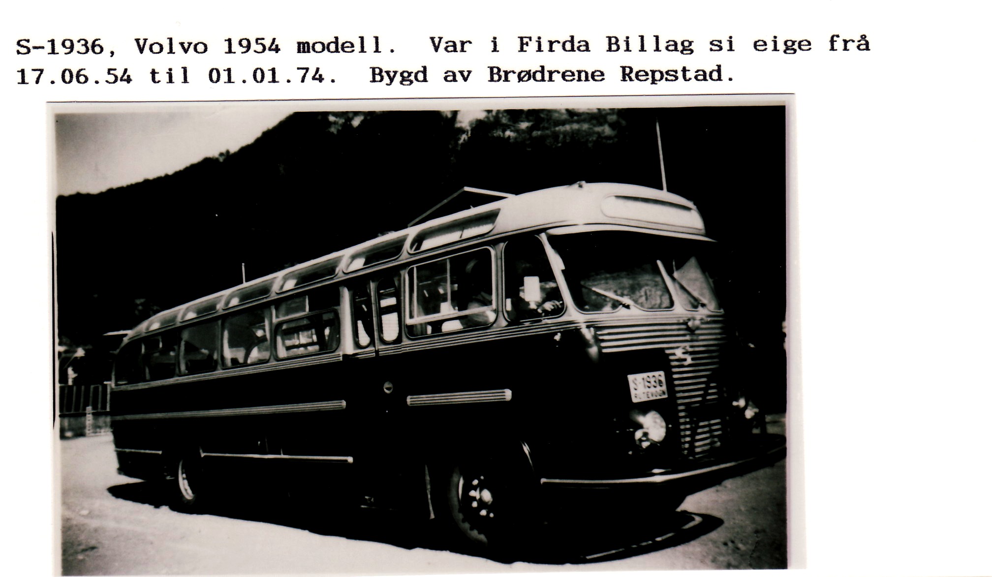 S 1936 -Volvo 1954 mod